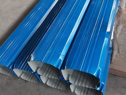 144*108mm彩鋼雨水管威海客戶二次訂購 144*108mm彩鋼雨水管威海客戶二次訂購